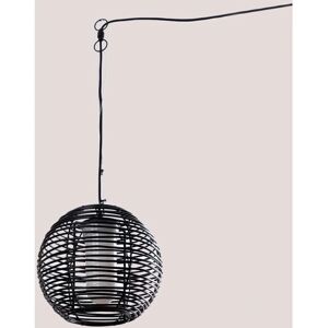 Lampada da Soffitto Esterno Bissel Sklum - Nero - 235,5cm Lampada da Soffitto Esterno Bissel Sklum - Nero - 235,5cm
