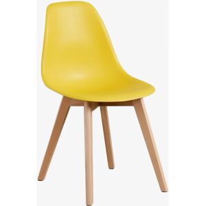 Sklum - Lot de 2 Fauteuils Scandinaves Jaunes - Jaune - Publicité Sklum - Lot de 2 Fauteuils Scandinaves Jaunes - Jaune - Publicité