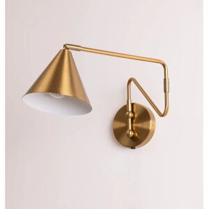 Sklum - Goldene Metall-Wandleuchte - Industrielles Design Sklum - Goldene Metall-Wandleuchte - Industrielles Design