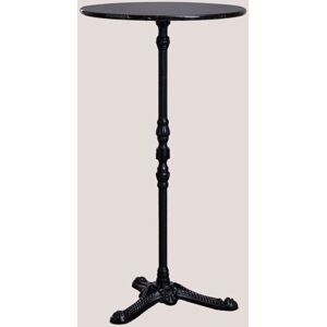 Sklum Mesa Alta de Mármol - Base de Hierro Vintage - Interior/Exterior Sklum Mesa Alta de Mármol - Base de Hierro Vintage - Interior/Exterior