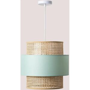 Plafoniera Satu Rattan Celadon - Ø40 cm Plafoniera Satu Rattan Celadon - Ø40 cm