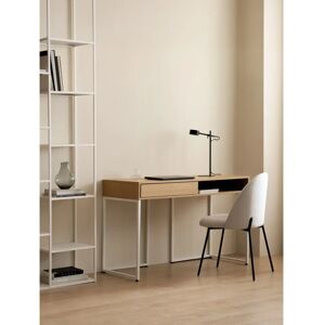 Kenay Home Bari bureau - Mélamine, Blanc, 120x78cm - Publicité Kenay Home Bari bureau - Mélamine, Blanc, 120x78cm - Publicité
