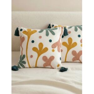 Kenay - Lilium Pack 2 - 45x45 cm - Multicolore - Coussins - Publicité Kenay - Lilium Pack 2 - 45x45 cm - Multicolore - Coussins - Publicité