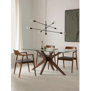 Moore - Cristal 160 - 160 cm - Table à manger - Publicité Moore - Cristal 160 - 160 cm - Table à manger - Publicité
