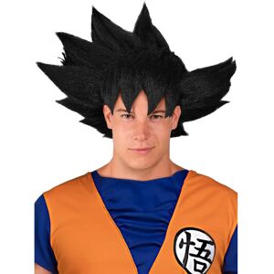 Perruque Goku de Funidelia - Noir - Accessoire Officiel de Costume Dragon Ball - Publicité Perruque Goku de Funidelia - Noir - Accessoire Officiel de Costume Dragon Ball - Publicité