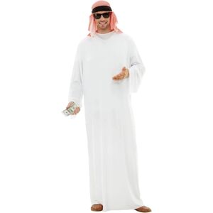 Funiglobal Funidelia Costume Arabe pour Hommes - Blanc - Publicité Funiglobal Funidelia Costume Arabe pour Hommes - Blanc - Publicité