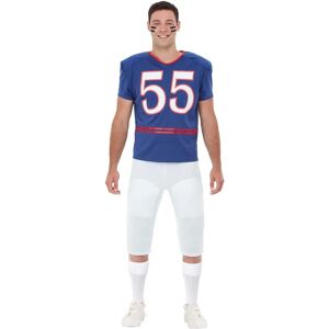 Funiglobal Funidelia Costume de Football Américain pour Hommes - Bleu - Publicité Funiglobal Funidelia Costume de Football Américain pour Hommes - Bleu - Publicité