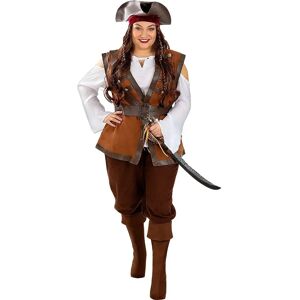 Funidelia Pirat Kostüm - Buntes Piratin Kostüm für Damen - Funiglobal Funidelia Pirat Kostüm - Buntes Piratin Kostüm für Damen - Funiglobal