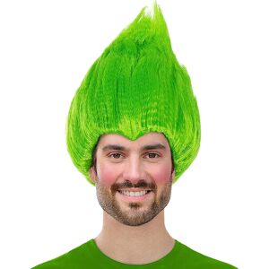 Funiglobal FUNIDELIA Perruque Verte - Accessoire de Costume Trolls - Taille 0 - Publicité Funiglobal FUNIDELIA Perruque Verte - Accessoire de Costume Trolls - Taille 0 - Publicité