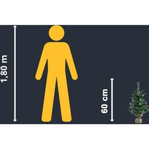 Mediawave Store - 309020 - 60 cm - Christmas Tree - Publicité Mediawave Store - 309020 - 60 cm - Christmas Tree - Publicité