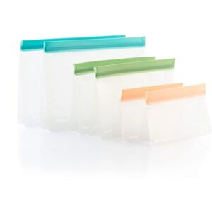 Zestaw wielokrotnego użytku hermetycznych torebek InnovaGoods - 6 szt. Zestaw wielokrotnego użytku hermetycznych torebek InnovaGoods - 6 szt.