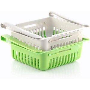 InnovaGoods Verstellbarer Kühlschrank Organizer – 2 Stück InnovaGoods Verstellbarer Kühlschrank Organizer – 2 Stück