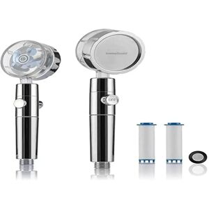 Douche écologique InnovaGoods Heliwer - Pression & Filtre - Rotation 360° - Publicité Douche écologique InnovaGoods Heliwer - Pression & Filtre - Rotation 360° - Publicité