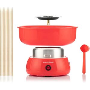 Máquina de algodón de azúcar InnovaGoods Roja - Eléctrica Máquina de algodón de azúcar InnovaGoods Roja - Eléctrica