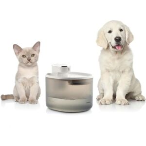 Fontaine à eau rechargeable pour chat avec capteur - Distributeur d'eau pour animaux Fontaine à eau rechargeable pour chat avec capteur - Distributeur d'eau pour animaux