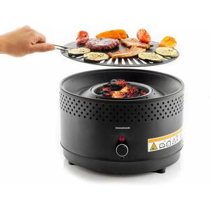 Barbecue à Charbon Portable Sans Fumée InnovaGoods - Compact, Multifonctionnel, Noir - Publicité Barbecue à Charbon Portable Sans Fumée InnovaGoods - Compact, Multifonctionnel, Noir - Publicité