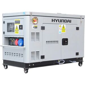 Hyundai Dhy12000Xset Generador - Diesel refrigerado por agua, 12 kVA, 10H autonomía Hyundai Dhy12000Xset Generador - Diesel refrigerado por agua, 12 kVA, 10H autonomía