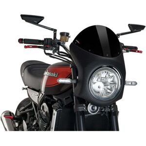 Parabrezza semi-carena Puig 9596N Nero - Motorcycle Windshield Parabrezza semi-carena Puig 9596N Nero - Motorcycle Windshield