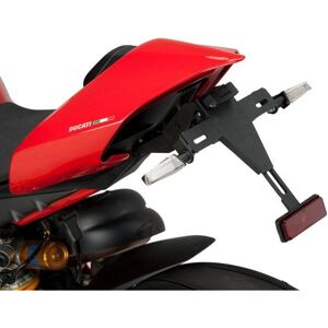 PUIG 9751N Schwarz - Supporto licenza Ducati Panigale V4/S/SPECIALE PUIG 9751N Schwarz - Supporto licenza Ducati Panigale V4/S/SPECIALE