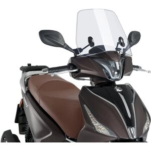Kymco Trafic PUIG Windshield - Clear & Smoke - Windshield for Trafic & People S Kymco Trafic PUIG Windshield - Clear & Smoke - Windshield for Trafic & People S
