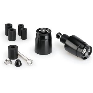PUIG SPORT 21011N Black Handlebar Ends - Universal M6 13-18mm PUIG SPORT 21011N Black Handlebar Ends - Universal M6 13-18mm