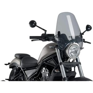 Puig Custom II Smoke Windshield - Windshield Puig Custom II Smoke Windshield - Windshield