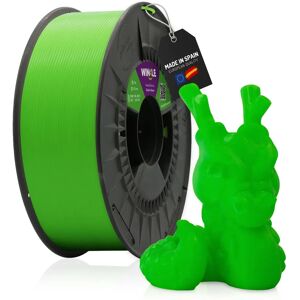 WINKLE Zöld Fluoreszcens PLA 1,75mm 3D nyomtató filament - 300g WINKLE Zöld Fluoreszcens PLA 1,75mm 3D nyomtató filament - 300g