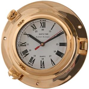 Fijalo DH202143 - Orologio da Parete Ottone e Cristallo - 23x7x23 - Orologio da Parete Fijalo DH202143 - Orologio da Parete Ottone e Cristallo - 23x7x23 - Orologio da Parete
