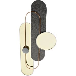 FIJALO Decorazione Parete Moderna - Metallo PVC 96x5x40,6cm FIJALO Decorazione Parete Moderna - Metallo PVC 96x5x40,6cm