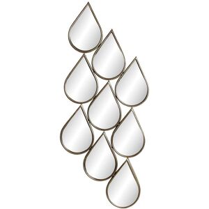 Fijalo Model ES189394 Metaalspiegel 40x2,5x100 Goud Fijalo Model ES189394 Metaalspiegel 40x2,5x100 Goud