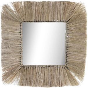 Fijalo Espejo Yute Cristal - 55x3x55cm Fijalo Espejo Yute Cristal - 55x3x55cm