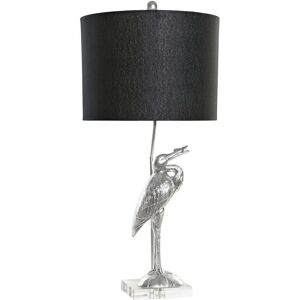 Fijalo Modelo LA180677 Lámpara de Mesa Resina Negro Plateado Fijalo Modelo LA180677 Lámpara de Mesa Resina Negro Plateado