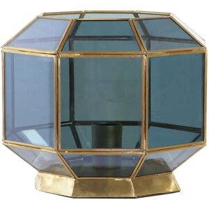 Fijalo - Tafellamp - Kristal Brons - Blauw-Goud - 29x29x25cm Fijalo - Tafellamp - Kristal Brons - Blauw-Goud - 29x29x25cm