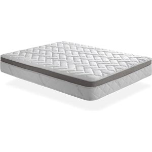 Colchón Relax Memoria - 140x190 - Hilo de Plata - 25cm Grosor - Firme y Suave Colchón Relax Memoria - 140x190 - Hilo de Plata - 25cm Grosor - Firme y Suave