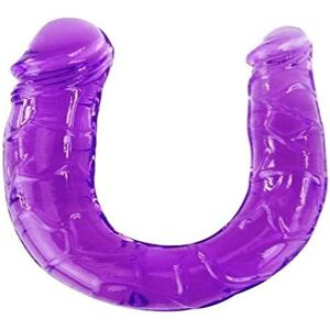 VPMKP Dildo Doble Gelatina Flexible - Erwachsenenspielzeug für doppelte Penetration VPMKP Dildo Doble Gelatina Flexible - Erwachsenenspielzeug für doppelte Penetration