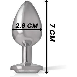 Intense Silber Analplug - Größe S - Anal Toys Intense Silber Analplug - Größe S - Anal Toys