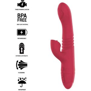 INTENSE ROT DUA Multifunktionsvibrator - 8 Penetrationsmodi INTENSE ROT DUA Multifunktionsvibrator - 8 Penetrationsmodi