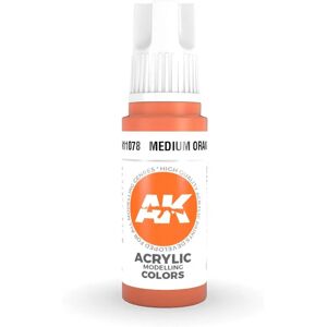 AK Interactive Orange Moyen - Peinture acrylique - 17ml - Publicité AK Interactive Orange Moyen - Peinture acrylique - 17ml - Publicité