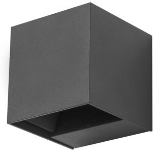 Forlight Rex Aplique de pared LED exterior Gris Urbano - Luz de pared LED Forlight Rex Aplique de pared LED exterior Gris Urbano - Luz de pared LED