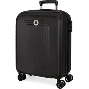 Movom Valise cabine extensible noire - 40x55x20 cm - Publicité Movom Valise cabine extensible noire - 40x55x20 cm - Publicité