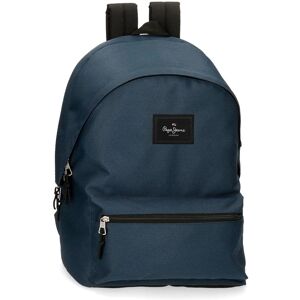 Pepe Jeans Navy Unisex Kids Backpack - Casual 31x44x17.5cm Pepe Jeans Navy Unisex Kids Backpack - Casual 31x44x17.5cm