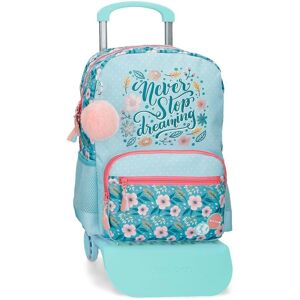 Movom Blau 42cm Rucksack mit Trolley - Kindermode Movom Blau 42cm Rucksack mit Trolley - Kindermode