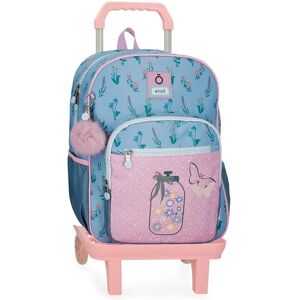 Enso Girl Pink School Backpack - Casual Polyester Enso Girl Pink School Backpack - Casual Polyester
