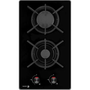 Fagor 3MCF-2GSTA - Negra - Placa de gas Fagor 3MCF-2GSTA - Negra - Placa de gas