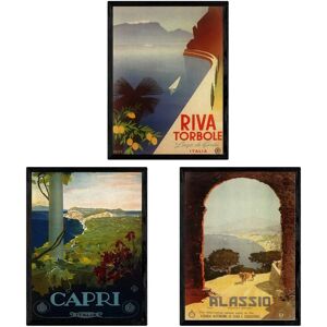 Affiches vintage NACNIC - style Italie - 29x42 cm - Publicité Affiches vintage NACNIC - style Italie - 29x42 cm - Publicité