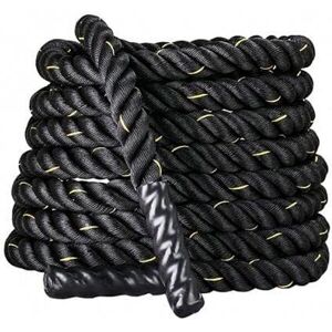 Cuerda de entrenamiento funcional Softee 9 m - Negro Cuerda de entrenamiento funcional Softee 9 m - Negro
