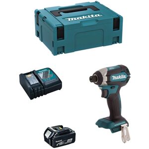 Makita Impact Driver DTD153RTJ1 - Compact, 170Nm, LED Light Makita Impact Driver DTD153RTJ1 - Compact, 170Nm, LED Light