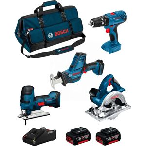 Bosch Kit 18V BK404BAG - Power Tool Set with Circular, Jigsaw & Drill Bosch Kit 18V BK404BAG - Power Tool Set with Circular, Jigsaw & Drill