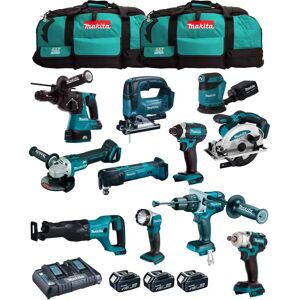 Makita Kit MK1102 Power Tool Set - Brushless Motor, 21 Torque Settings, LED Makita Kit MK1102 Power Tool Set - Brushless Motor, 21 Torque Settings, LED