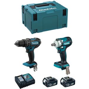 Makita MK217RTJ Compact Power Tool Kit - Impact Driver, Hammer Drill Makita MK217RTJ Compact Power Tool Kit - Impact Driver, Hammer Drill